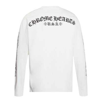 クロムハーツ メンズ長袖Tシャツ スウェット K8005