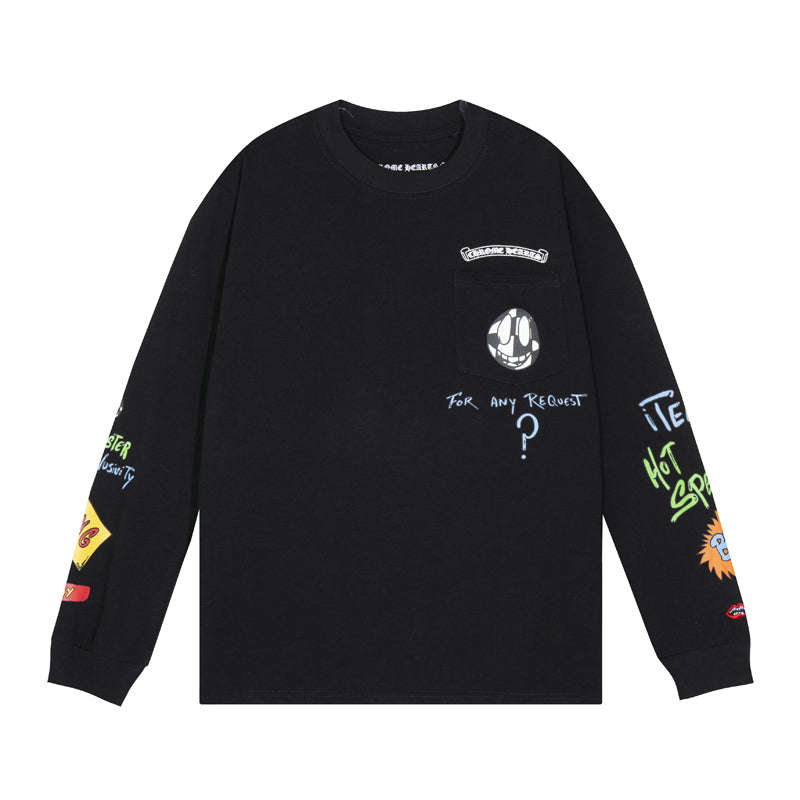 Chrome Hearts メンズ 長袖Tシャツ スウェットシャツ K8010