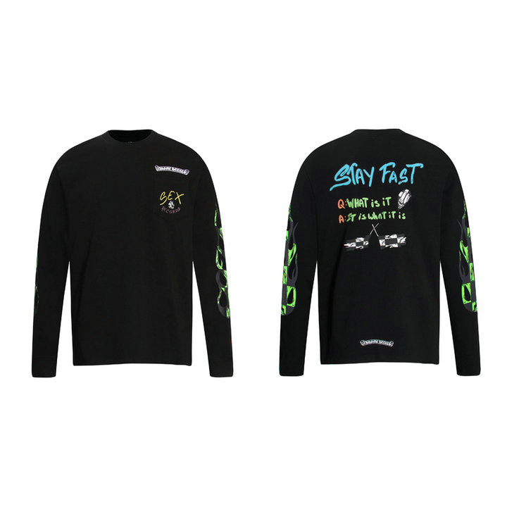クロムハーツ メンズ 長袖 Tシャツ スウェット K8004