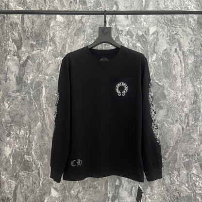 クロムハーツ メンズ 長袖Tシャツ スウェットシャツ K9019