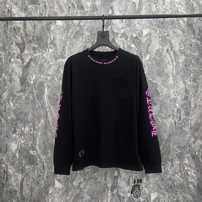クロムハーツ メンズ長袖Tシャツ スウェット K9018