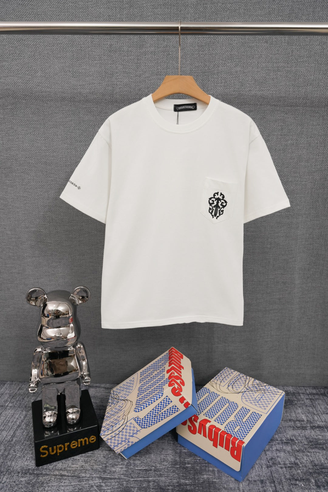 クロムハーツ カスタムリブ半袖Tシャツ KT32