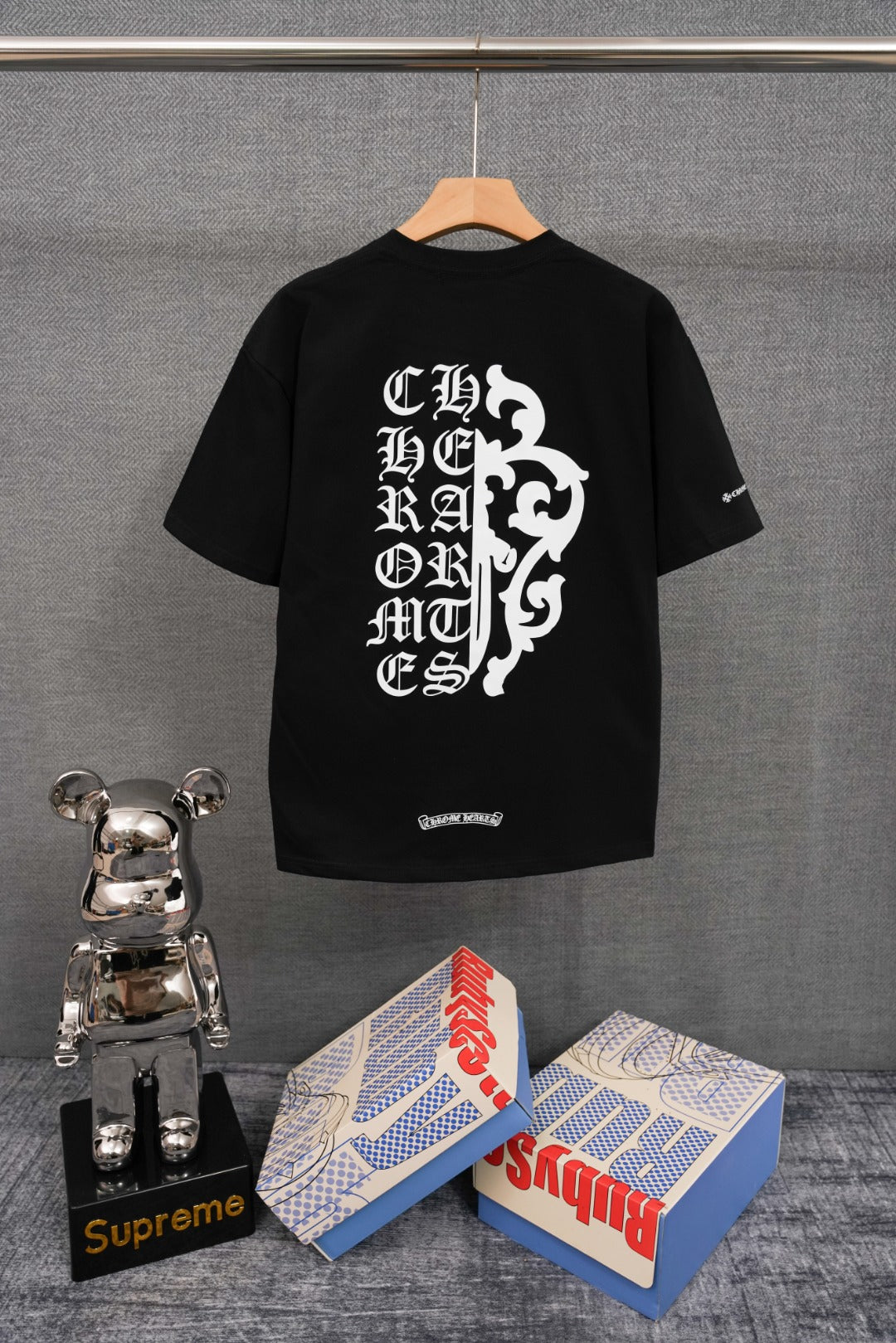 クロムハーツ カスタムリブ半袖Tシャツ KT32