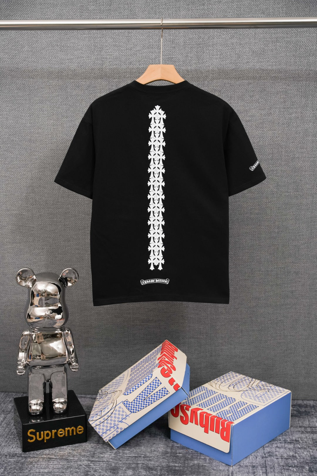 クロムハーツ カスタム リブ 半袖Tシャツ KT33