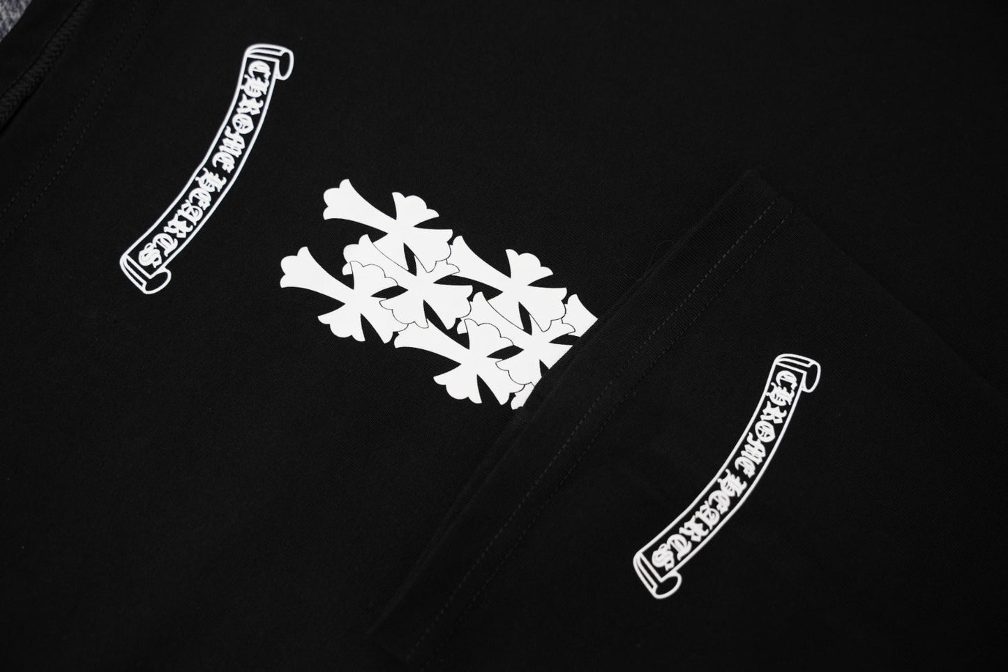 クロムハーツ カスタム リブ 半袖Tシャツ KT33