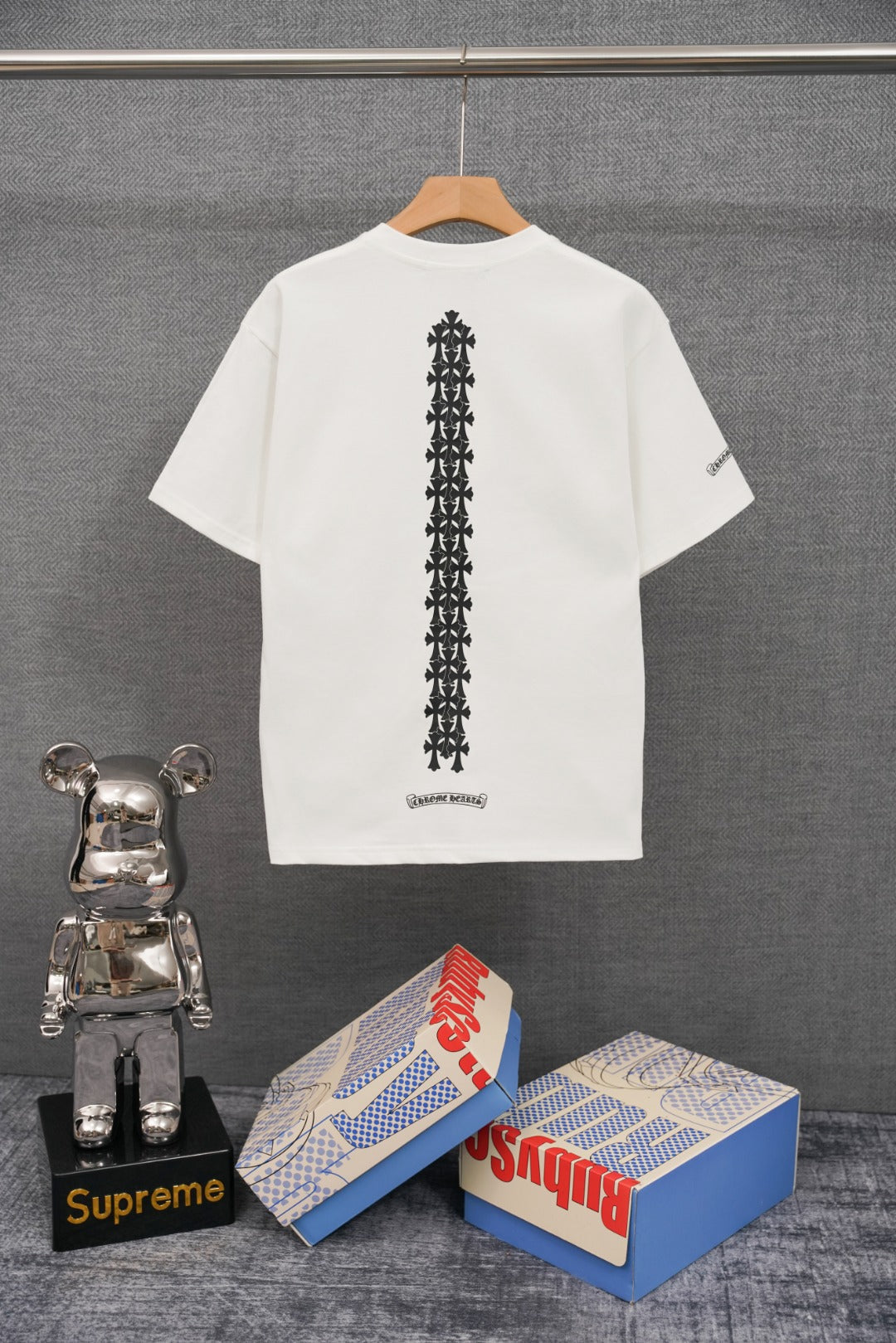 クロムハーツ カスタム リブ 半袖Tシャツ KT33
