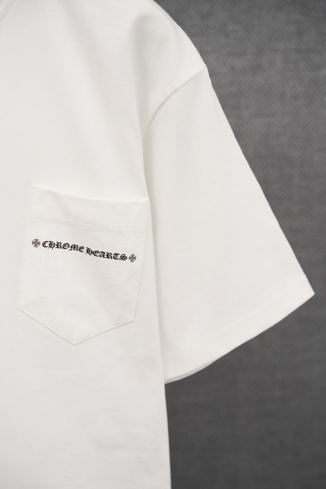 クロムハーツ カスタム リブ 半袖Tシャツ KT33