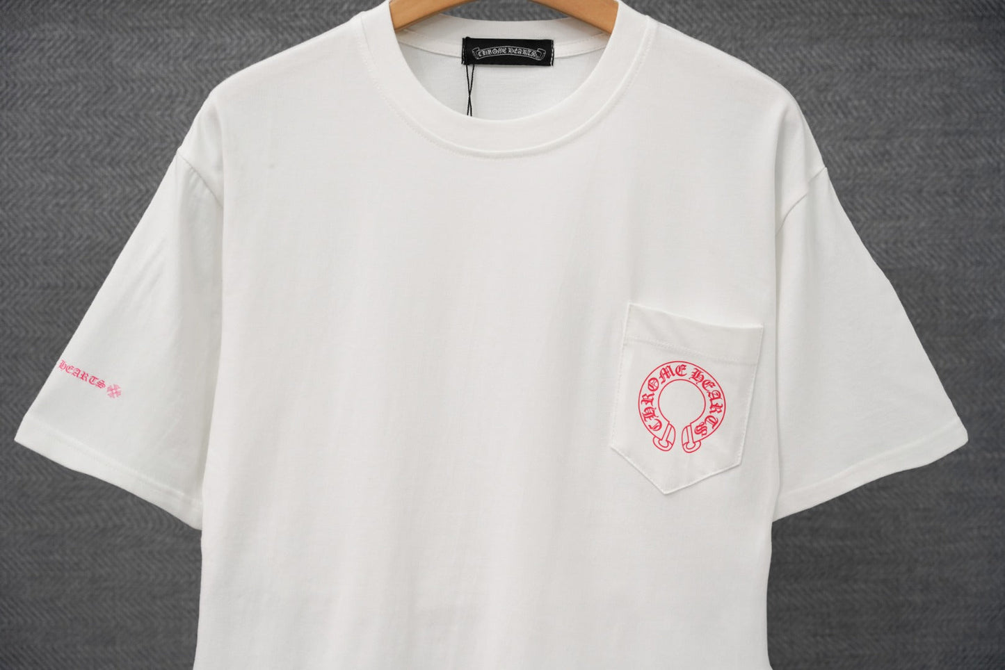 Chrome Hearts サンスクリット文字プリント 半袖Tシャツ KT36