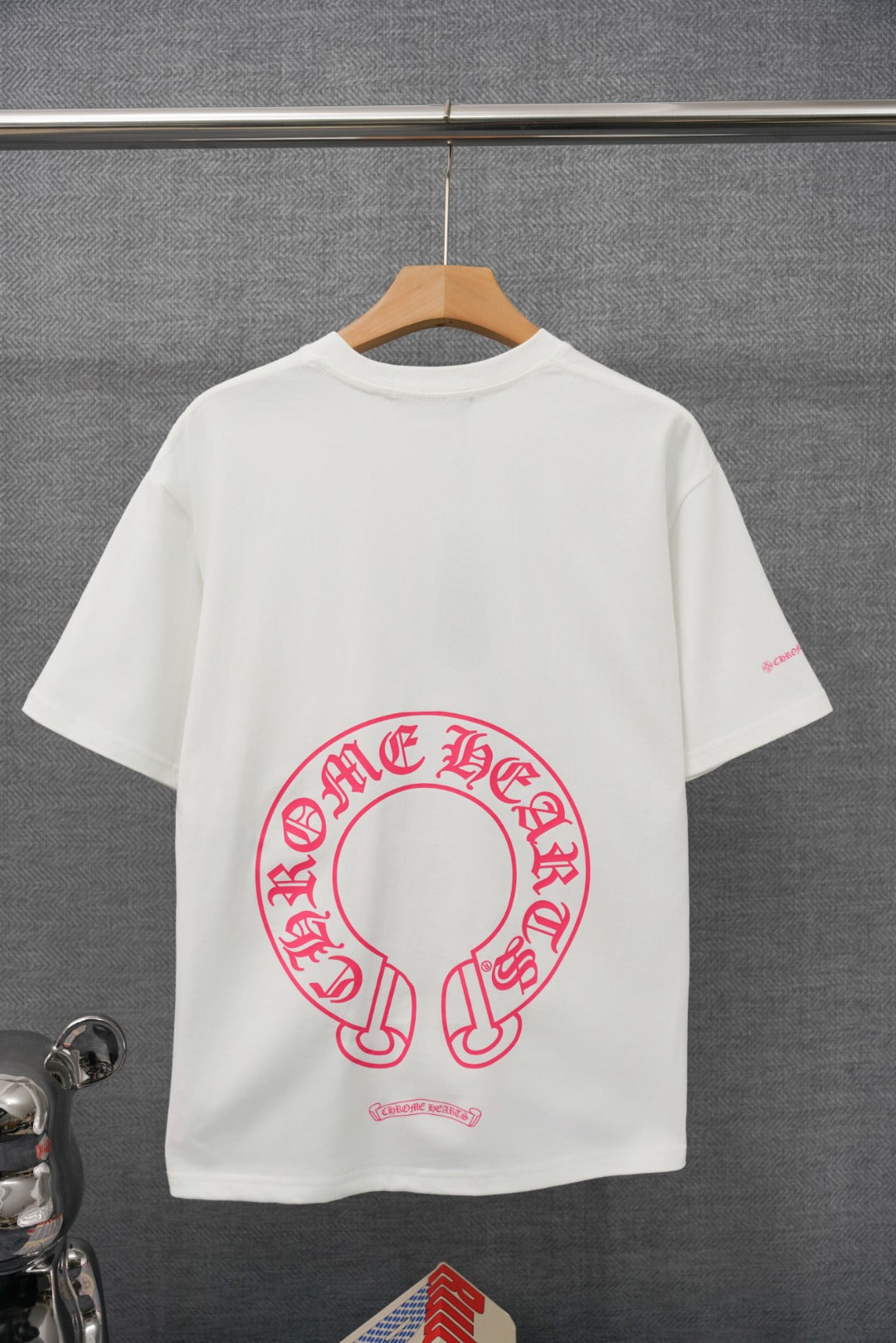 Chrome Hearts サンスクリット文字プリント 半袖Tシャツ KT36