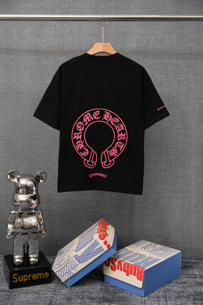 Chrome Hearts サンスクリット文字プリント 半袖Tシャツ KT36